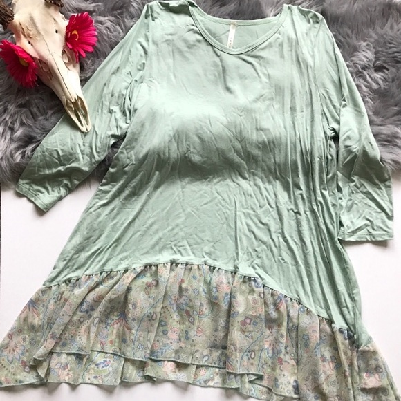 Seafoam Ballerina Tunic Top - Picture 5 of 5